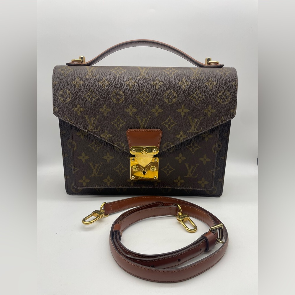 Louis Vuitton Monogram Monceau Two Way Bag - Picture 1 of 15